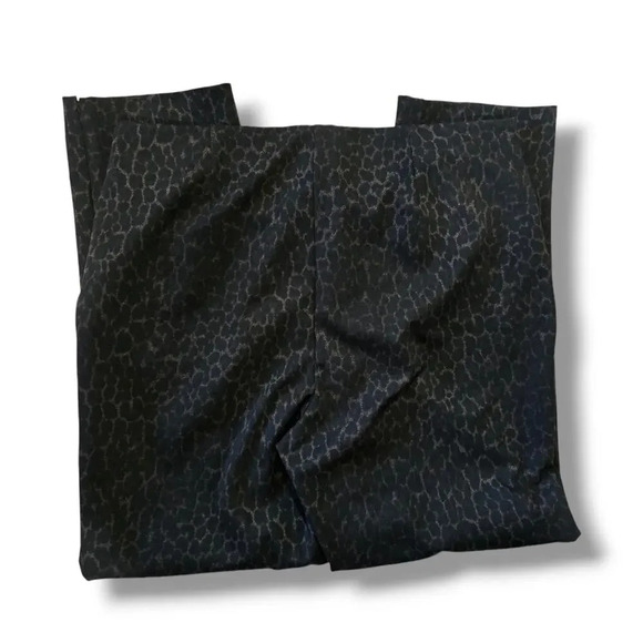 Fabulously Slimming by Chico's Womens Plus Size animal print ankle pants - Picture 5 of 11